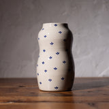 Blue Calico Vase