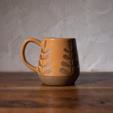 Botanical Mug in Apricot