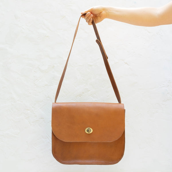 Tandy Leather Heart Crossbody Bag