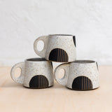 Midcentury Mug in Black