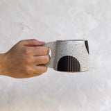 Midcentury Mug in Black