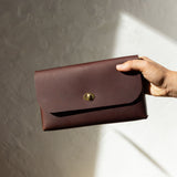 Hand Stitched Clutch in Buffalo