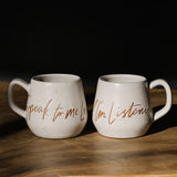 Speak to Me Lord Mug