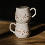 Speak to Me Lord Mug