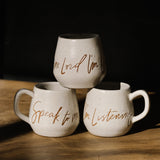 Speak to Me Lord Mug