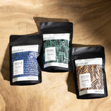 The Tasting Trio · Three Seasonal Coffees