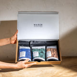 The Tasting Trio · Three Seasonal Coffees