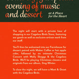 A Christmas Evening <br><br> with Molly Skaggs & The Cageless Birds