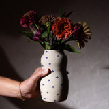 Blue Calico Vase