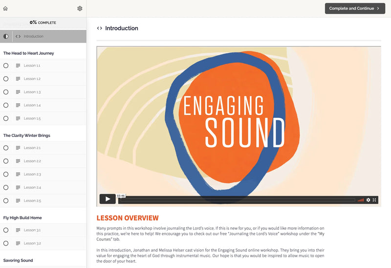 Engaging Sound Workshop & Workbook Bundle