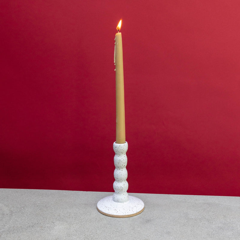 Squiggle Taper Candle Holder
