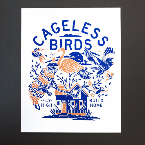 Cageless Birds Poster