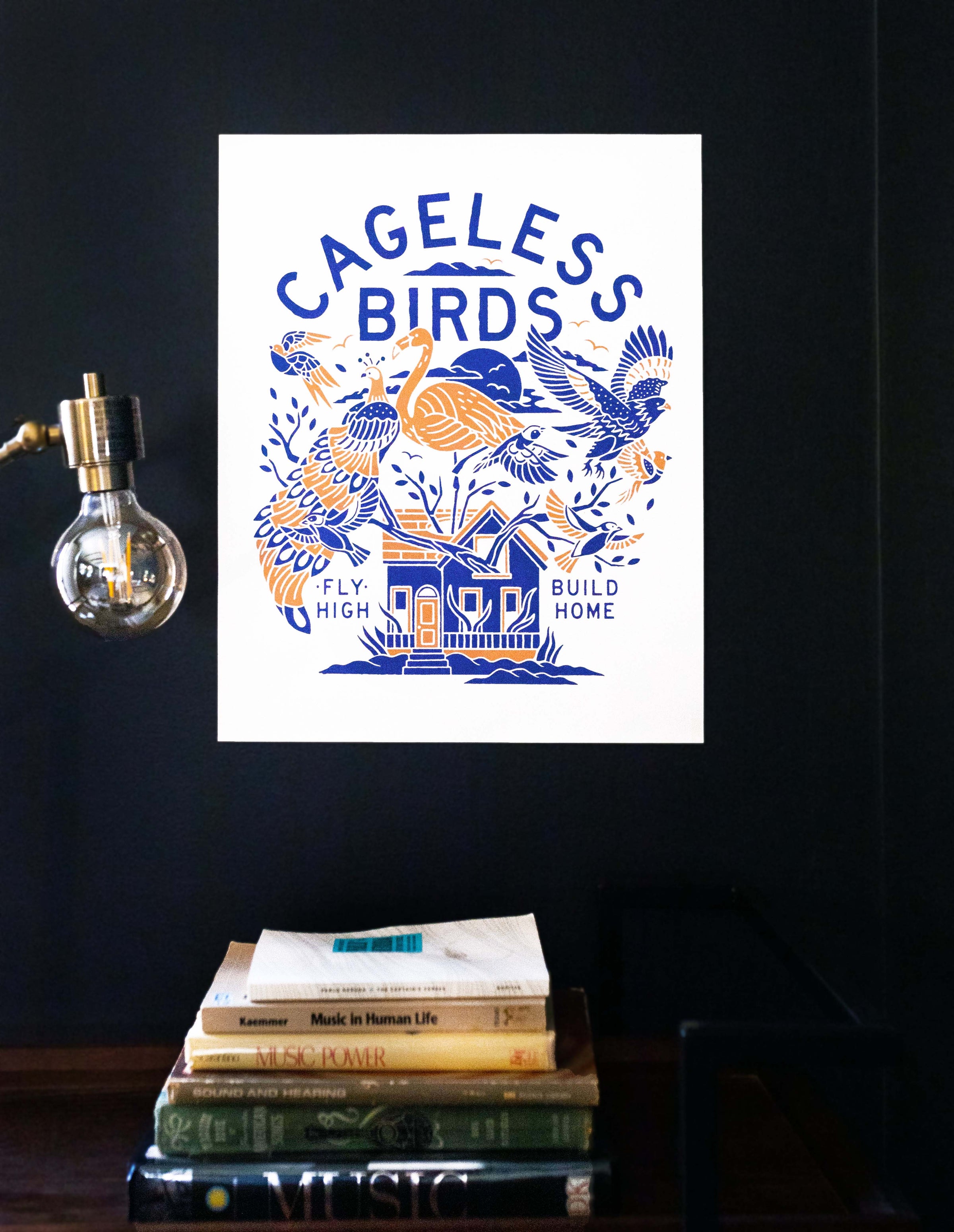 Maker Coffee Logo Sticker – Cageless Birds